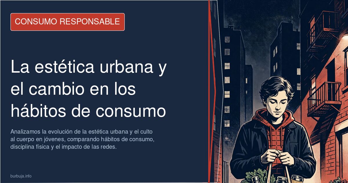 Analizamos la evolución de la estética urbana y el culto al cuerpo en jóvenes, comparando hábitos de consumo, disciplina físi