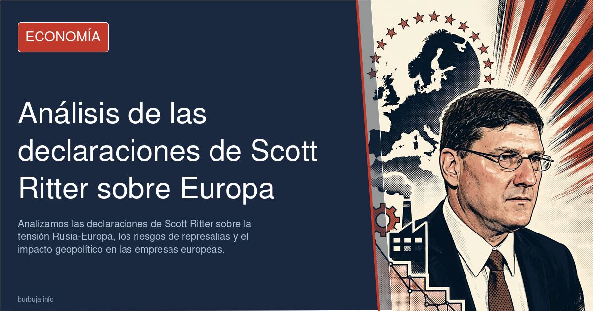 Analizamos las declaraciones de Scott Ritter sobre la tensión Rusia-Europa, los riesgos de represalias y el impacto geopolíti