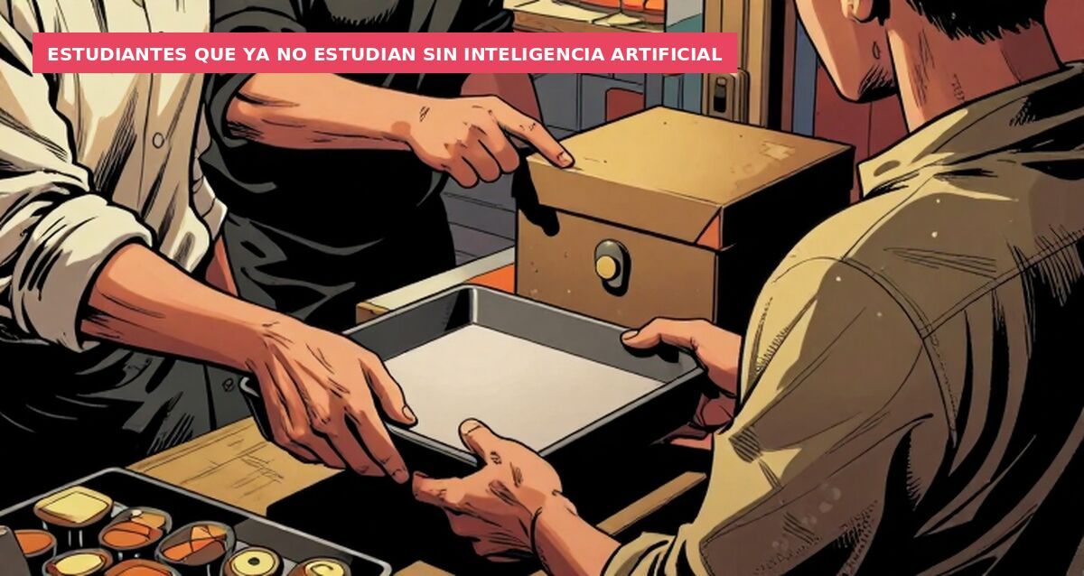 Estudiantes que ya no estudian sin inteligencia artificial