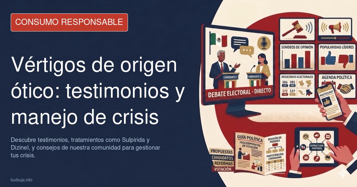 ¿Sufres vértigos de origen ótico? Descubre testimonios, tratamientos como Sulpirida y Dizinel, y consejos de nuestra comunida