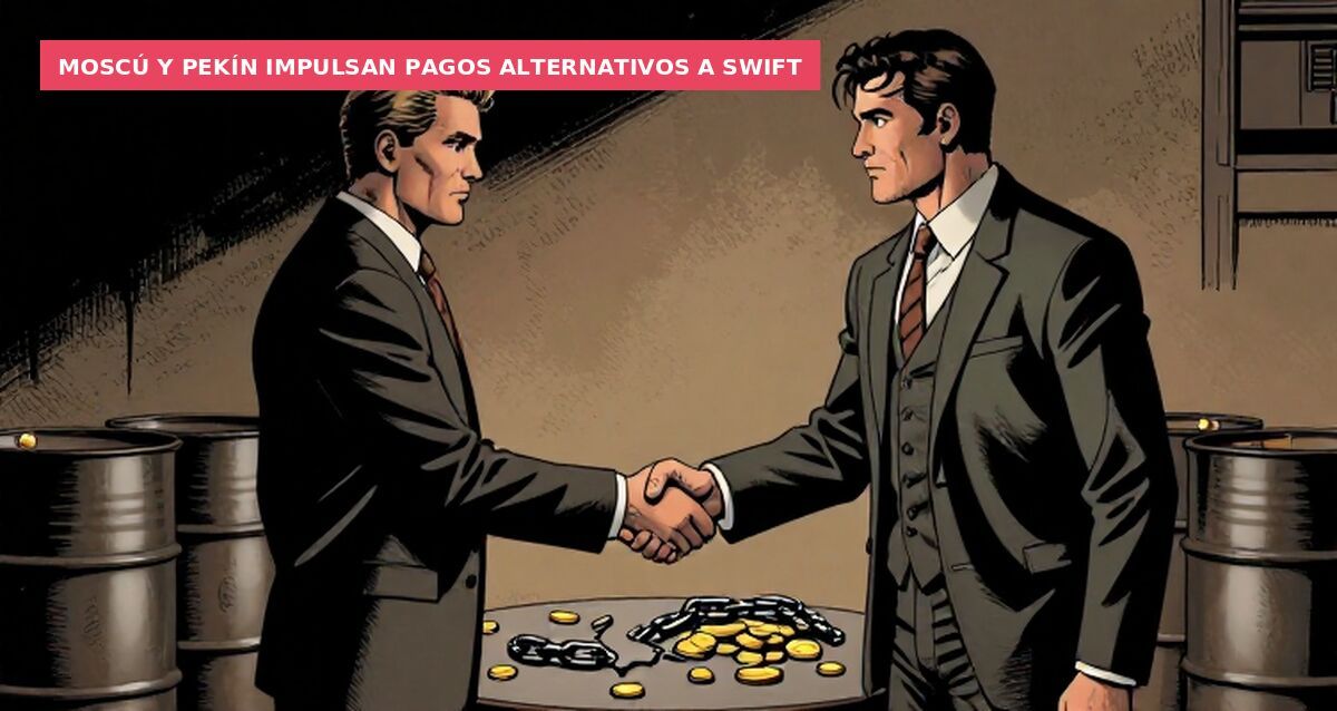 Moscú y Pekín impulsan pagos alternativos a SWIFT
