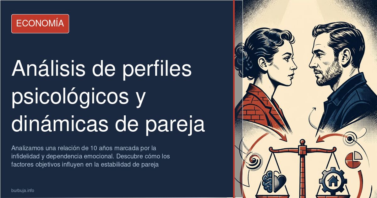Analizamos una relación de 10 años marcada por la infidelidad y dependencia emocional. Descubre cómo los factores objetivos i