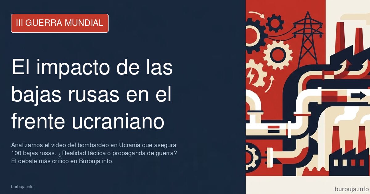Analizamos el video del bombardeo en Ucrania que asegura 100 bajas rusas. ¿Realidad táctica o propaganda de guerra? El debate