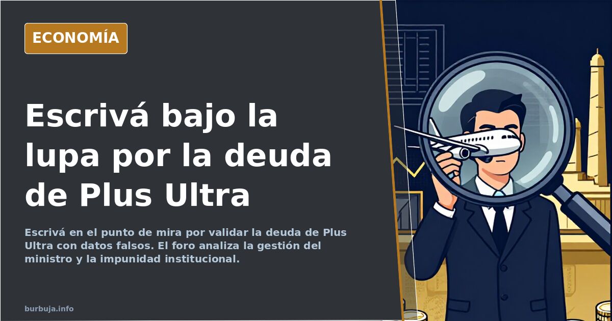 Escrivá ‘validó’ la deuda de Plus Ultra con la Seguridad Social con datos falsos