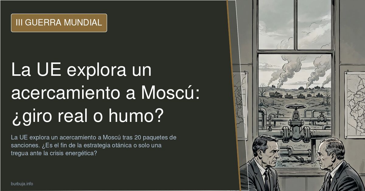 Bienvenido de nuevo a casa, Mr. Putin: la UE explora un acercamiento a Moscú