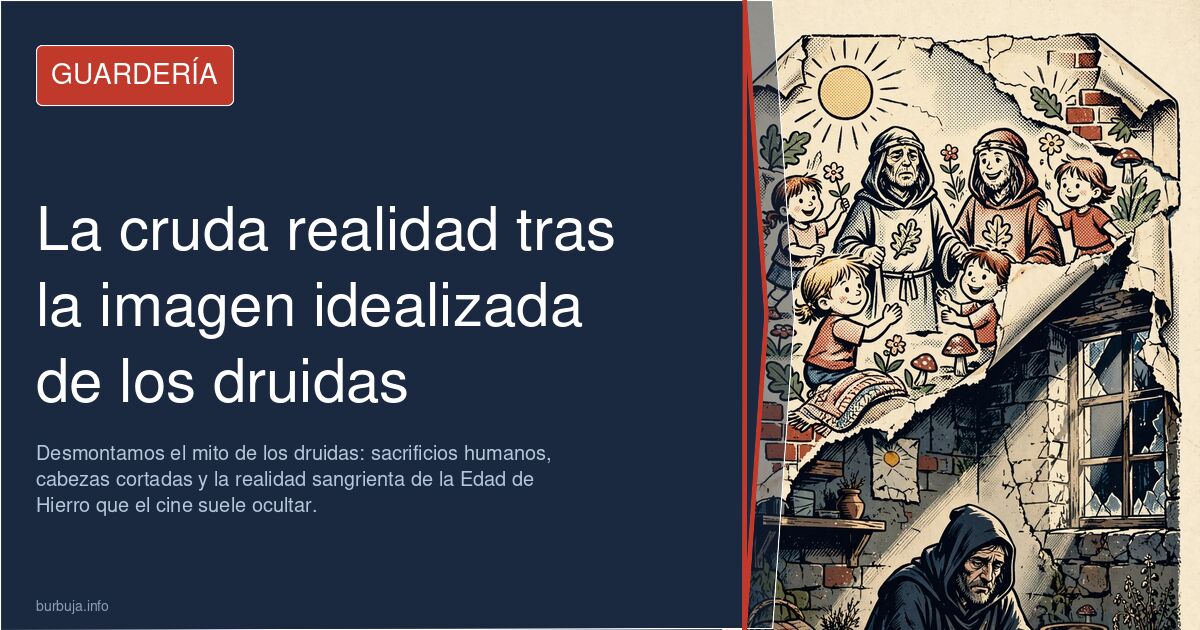Desmontamos el mito de los druidas: sacrificios humanos, cabezas cortadas y la realidad sangrienta de la Edad de Hierro que e