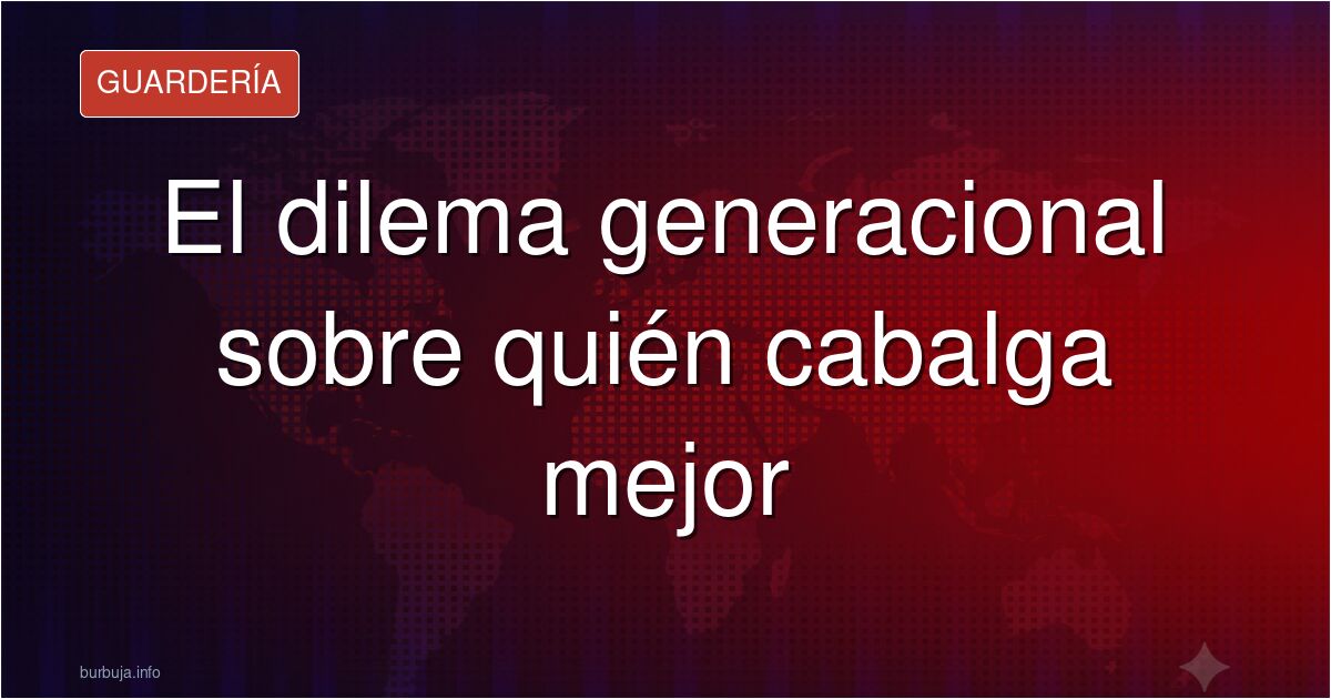 Analizamos el debate sobre quién cabalga mejor entre madre e hija en un hilo que divide opiniones entre experiencia y juventu