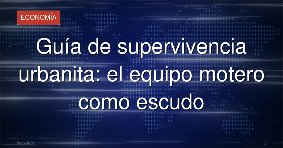 Guía de supervivencia urbanita: analizamos si el equipo motero es la mejor defensa frente a disturbios en ciudades españolas 