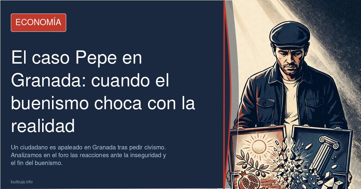 Un ciudadano es apaleado en Granada tras pedir civismo. Analizamos en el foro las reacciones ante la inseguridad y el fin del