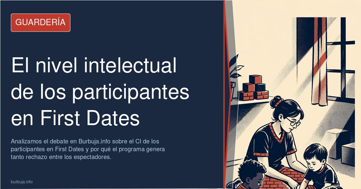 Analizamos el debate en Burbuja.info sobre el CI de los participantes en First Dates y por qué el programa genera tanto recha