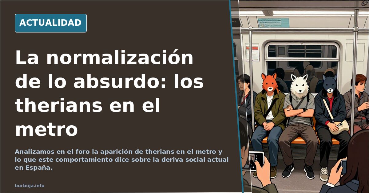 Therians en el metro