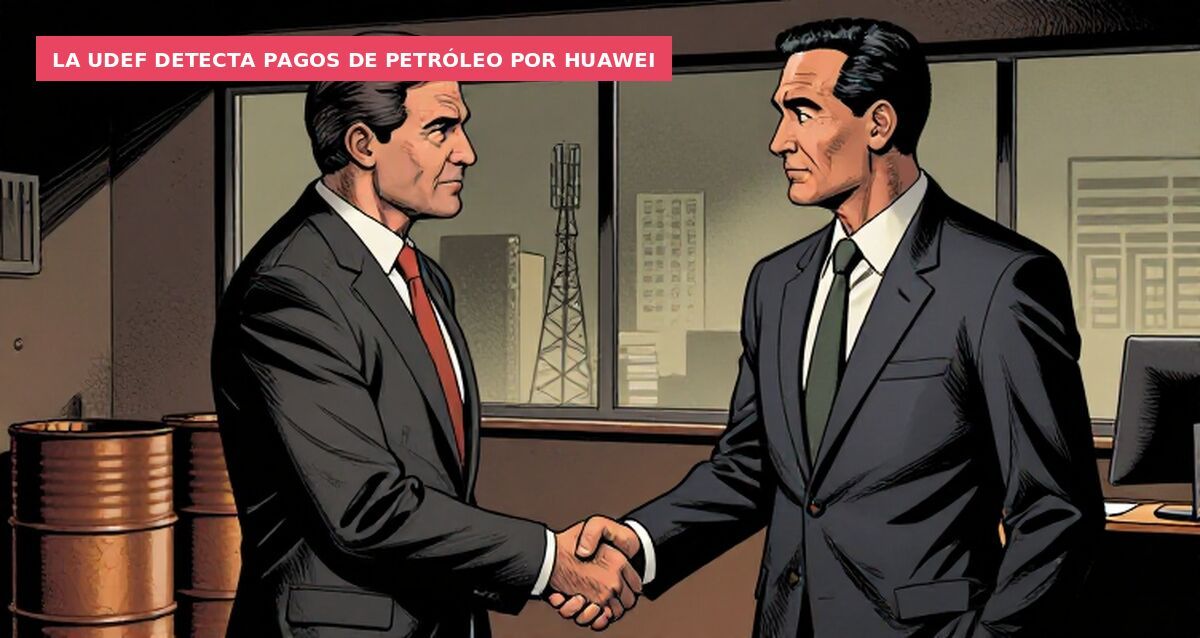 La UDEF detecta pagos de petróleo por Huawei