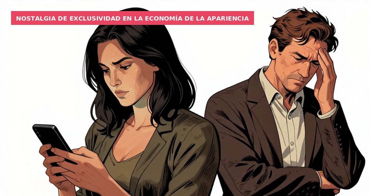 Nostalgia de exclusividad en la economía de la apariencia