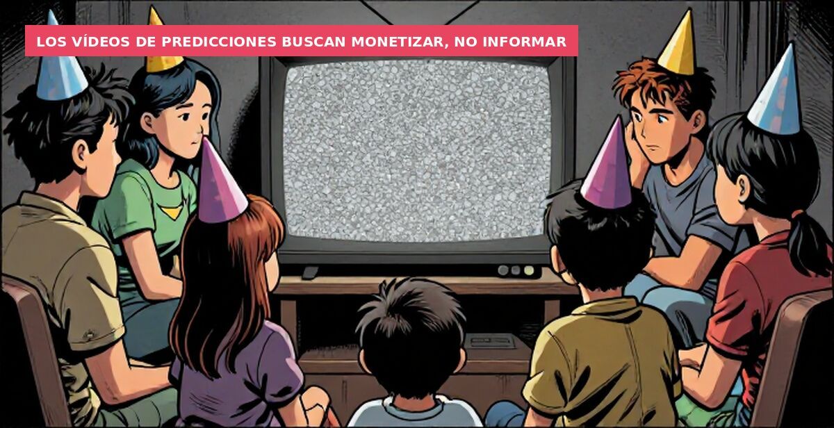 Los vídeos de predicciones buscan monetizar, no informar
