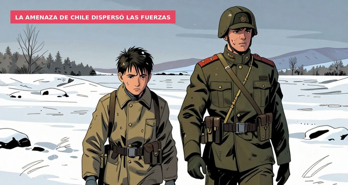 La amenaza de Chile dispersó las fuerzas