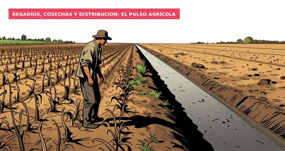 Regadíos, cosechas y distribución: el pulso agrícola