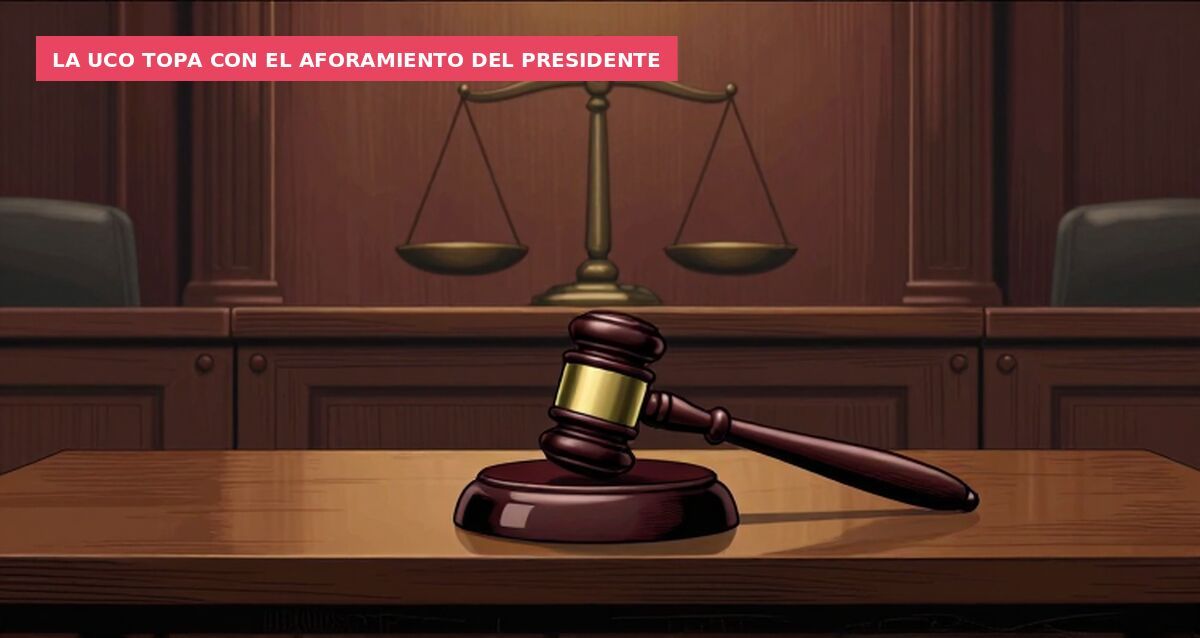 La UCO topa con el aforamiento del presidente