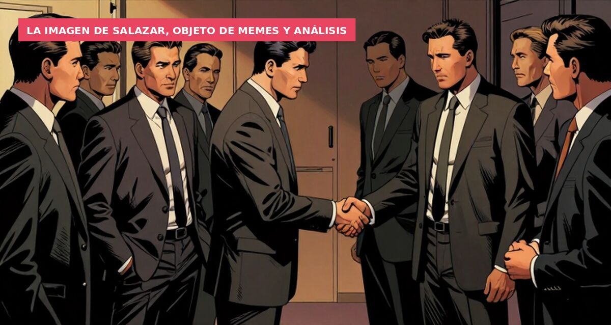 La imagen de Salazar, objeto de memes y análisis
