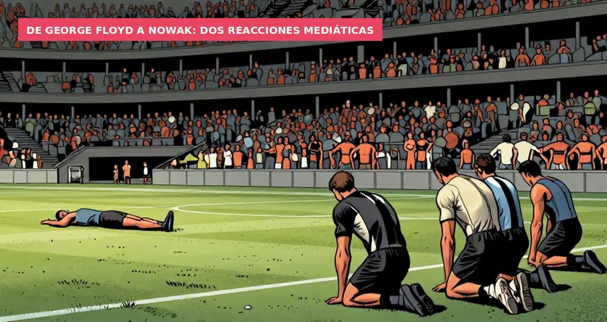 De George Floyd a Nowak: dos reacciones mediáticas