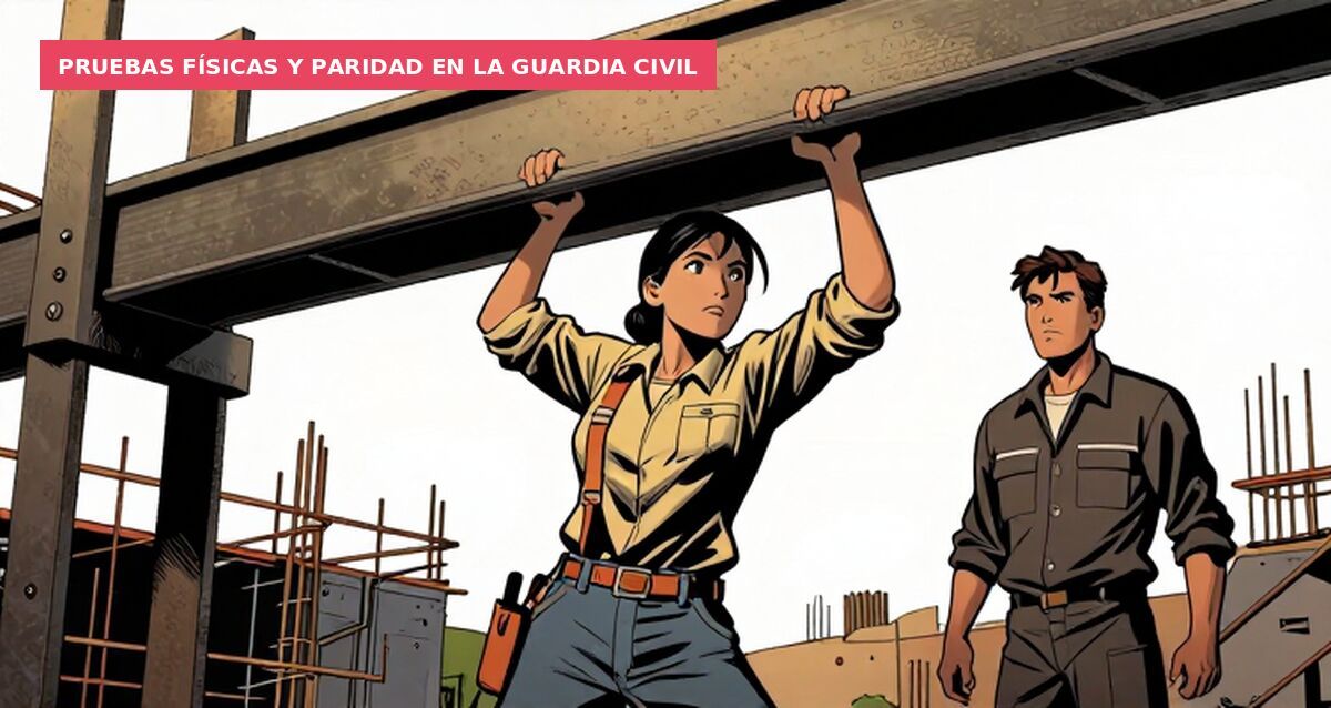 Pruebas físicas y paridad en la Guardia Civil