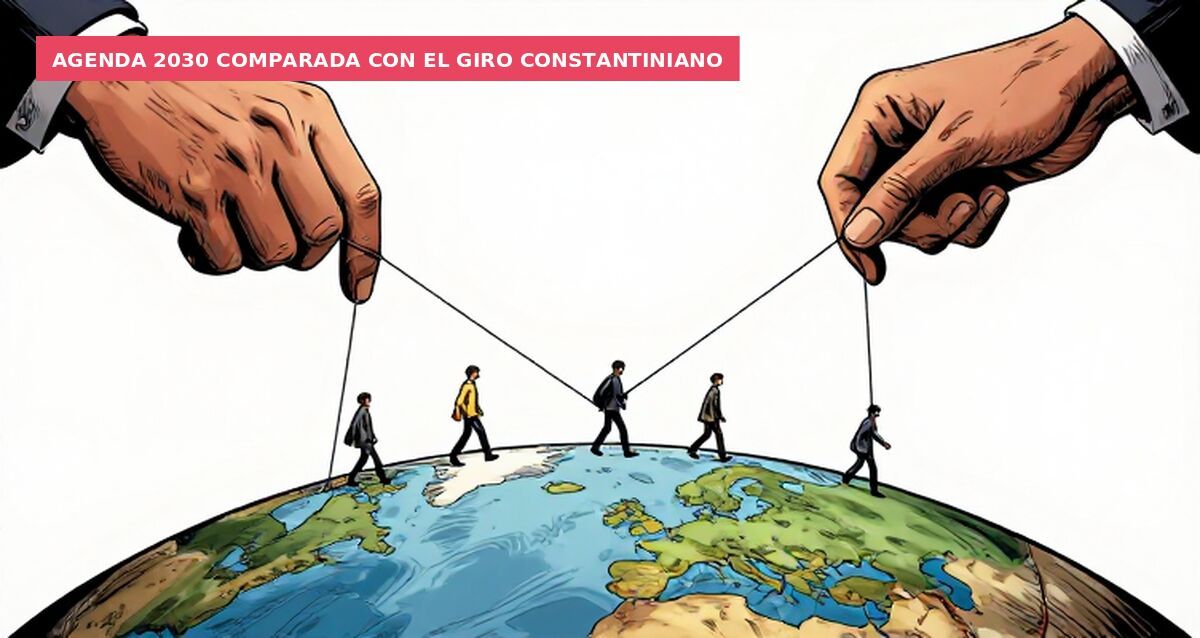 Agenda 2030 comparada con el giro constantiniano