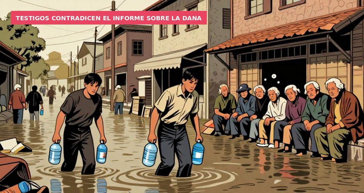 Testigos contradicen el informe sobre la DANA