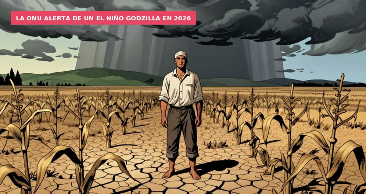 La ONU alerta de un El Niño Godzilla en 2026