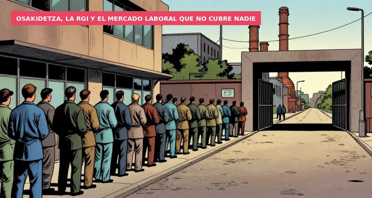 Osakidetza, la RGI y el mercado laboral que no cubre nadie