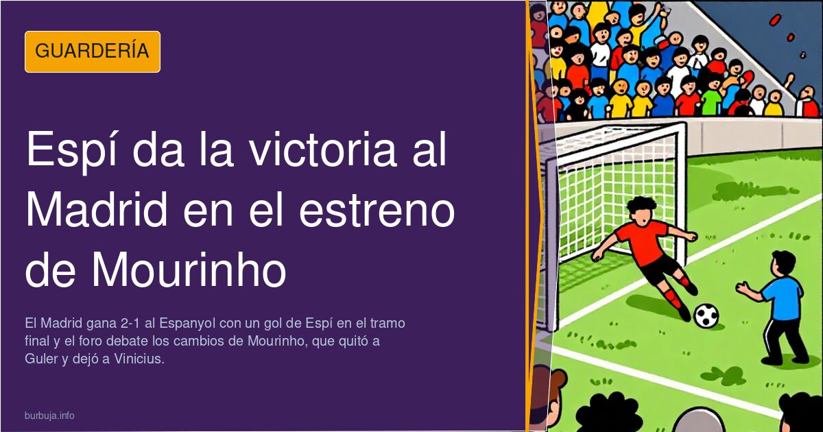 Espí da la victoria al Madrid en el estreno de Mourinho