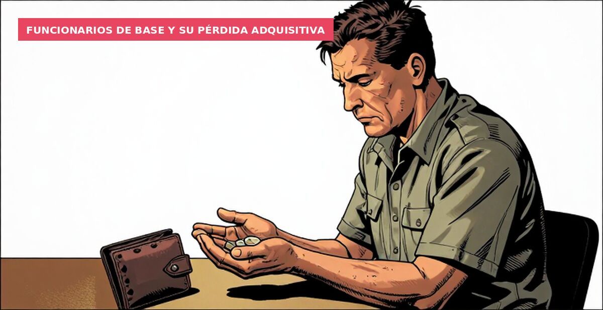 Funcionarios de base y su pérdida adquisitiva