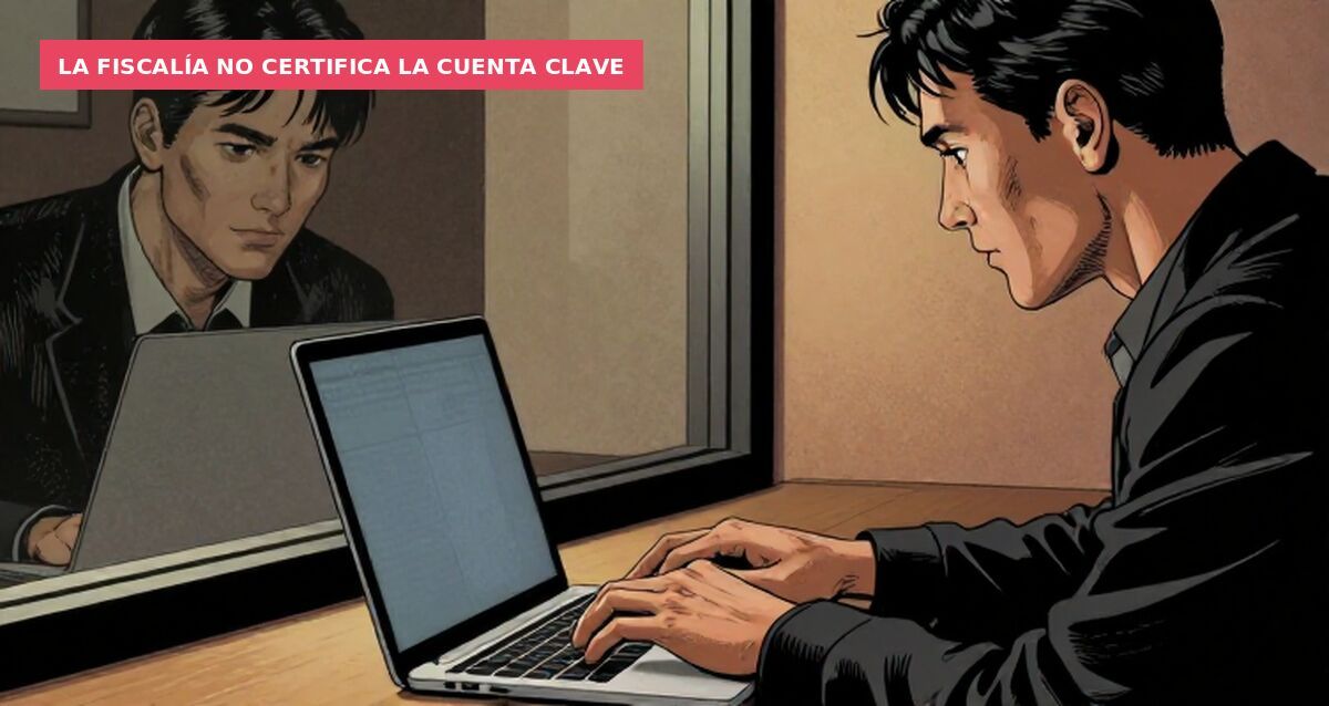 La Fiscalía no certifica la cuenta clave