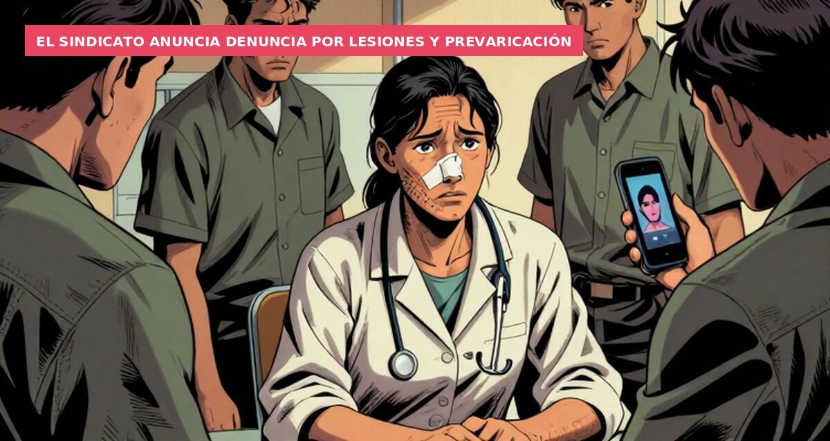 El sindicato anuncia denuncia por lesiones y prevaricación