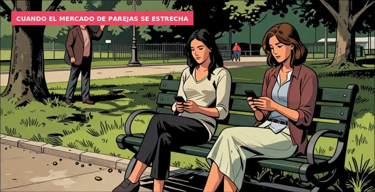 Cuando el mercado de parejas se estrecha