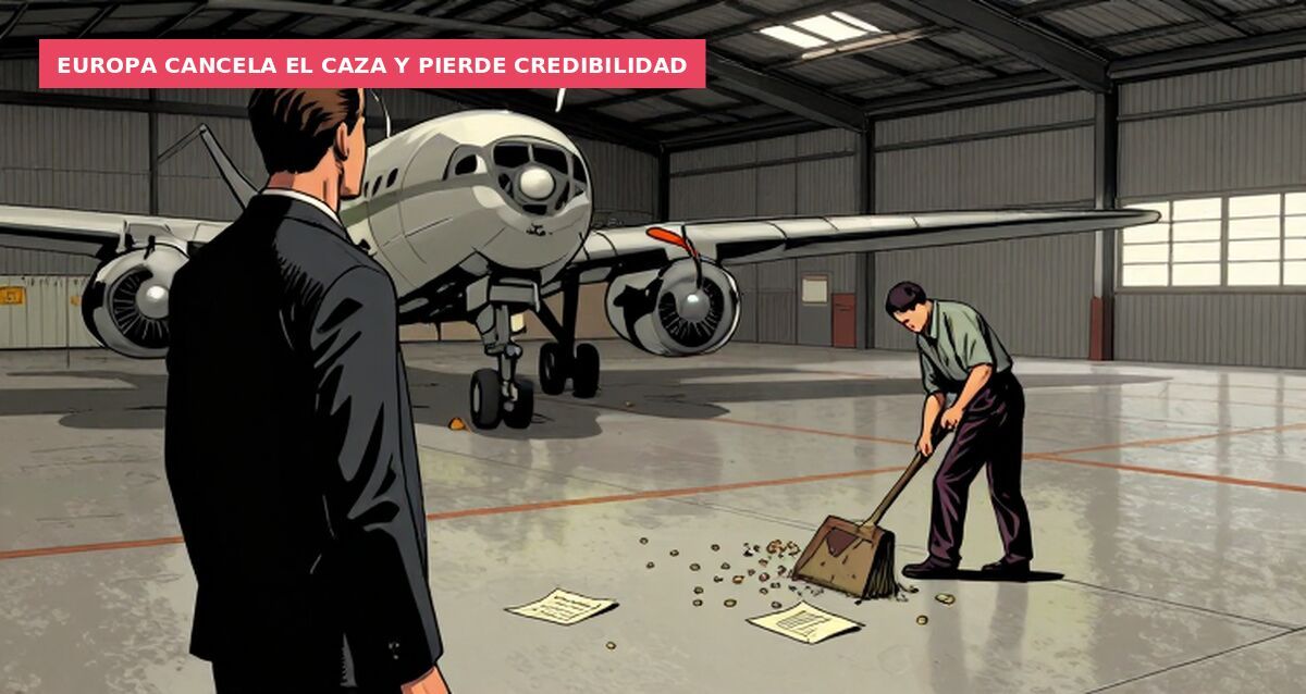 Europa cancela el caza y pierde credibilidad