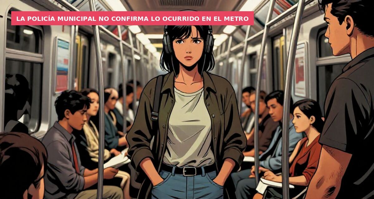La Policía Municipal no confirma lo ocurrido en el metro