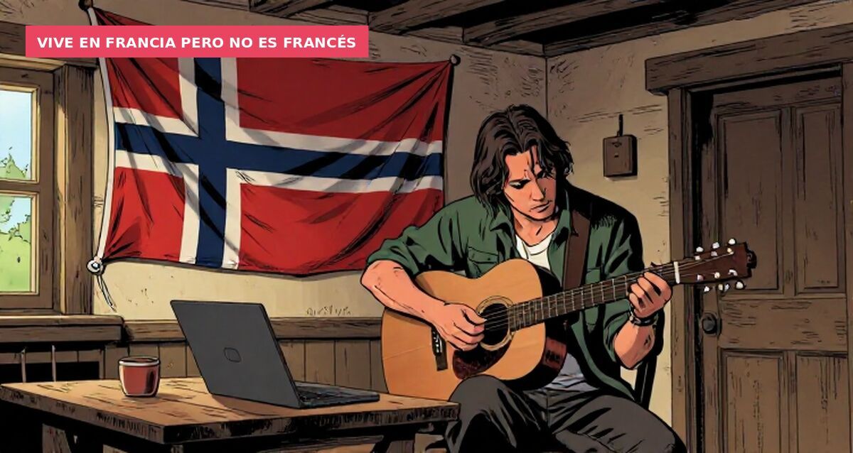 Vive en Francia pero no es francés