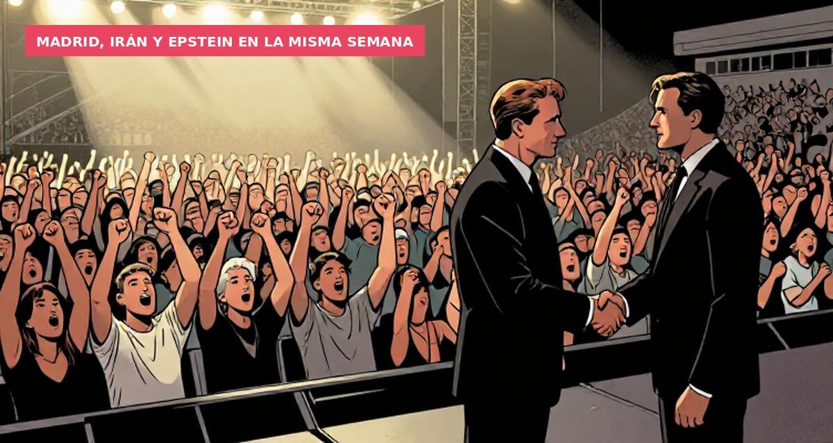 Madrid, Irán y Epstein en la misma semana