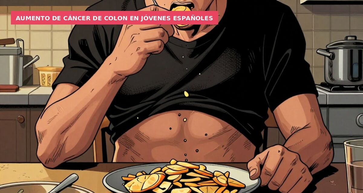 Aumento de cáncer de colon en jóvenes españoles