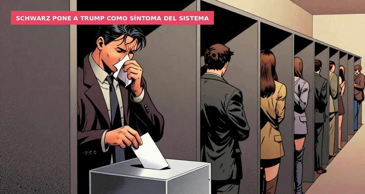 Schwarz pone a Trump como síntoma del sistema
