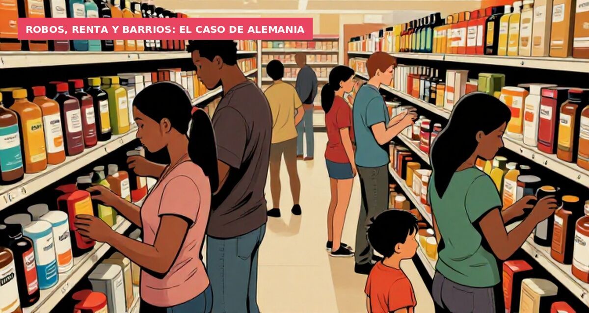 Robos, renta y barrios: el caso de Alemania