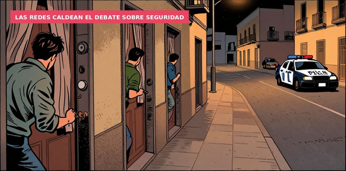 Las redes caldean el debate sobre seguridad