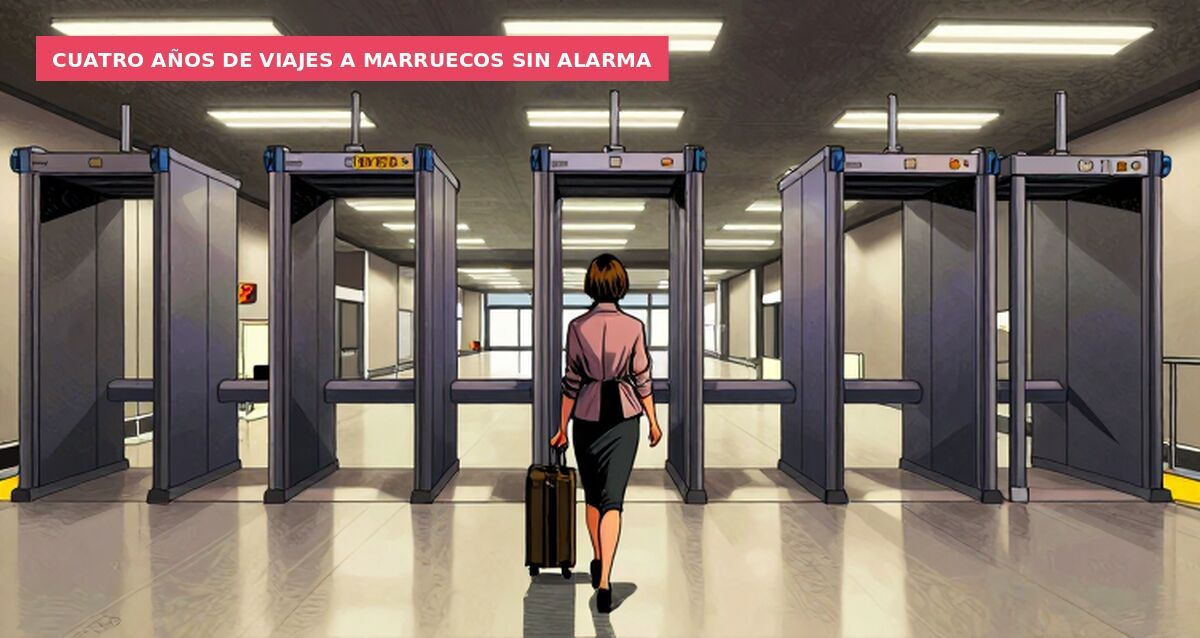 Cuatro años de viajes a Marruecos sin alarma