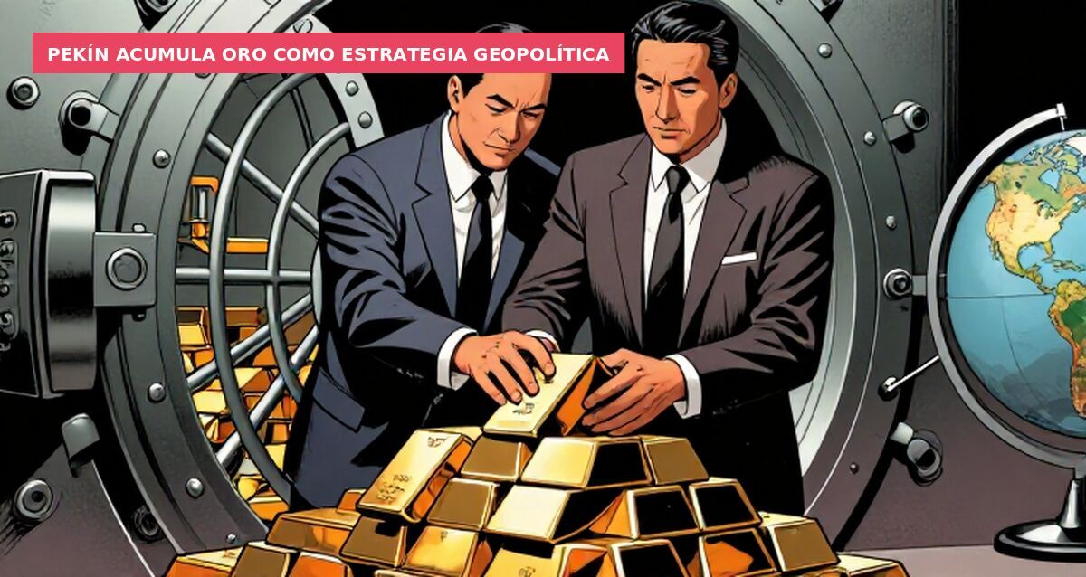 Pekín acumula oro como estrategia geopolítica