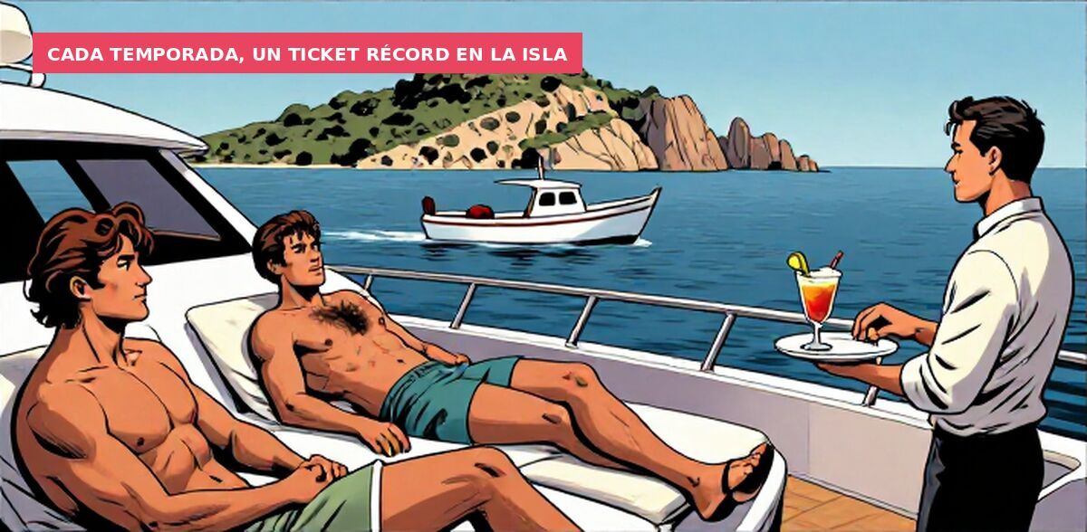Cada temporada, un ticket récord en la isla