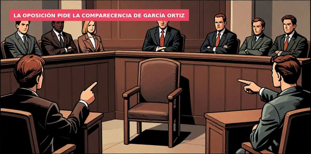 La oposición pide la comparecencia de García Ortiz