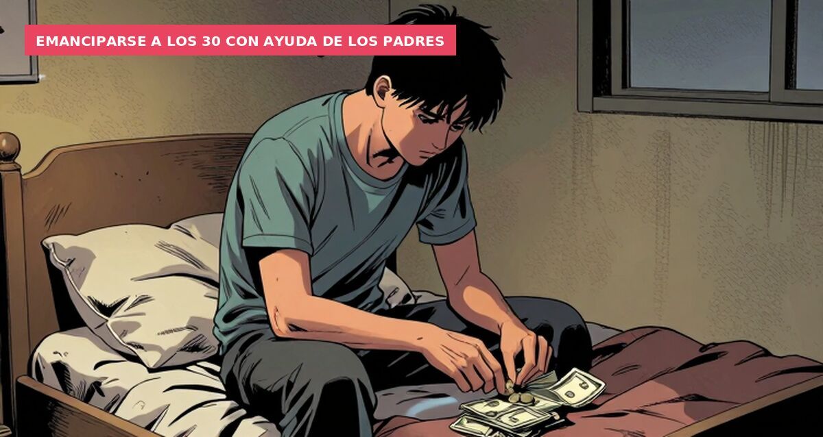 Emanciparse a los 30 con ayuda de los padres