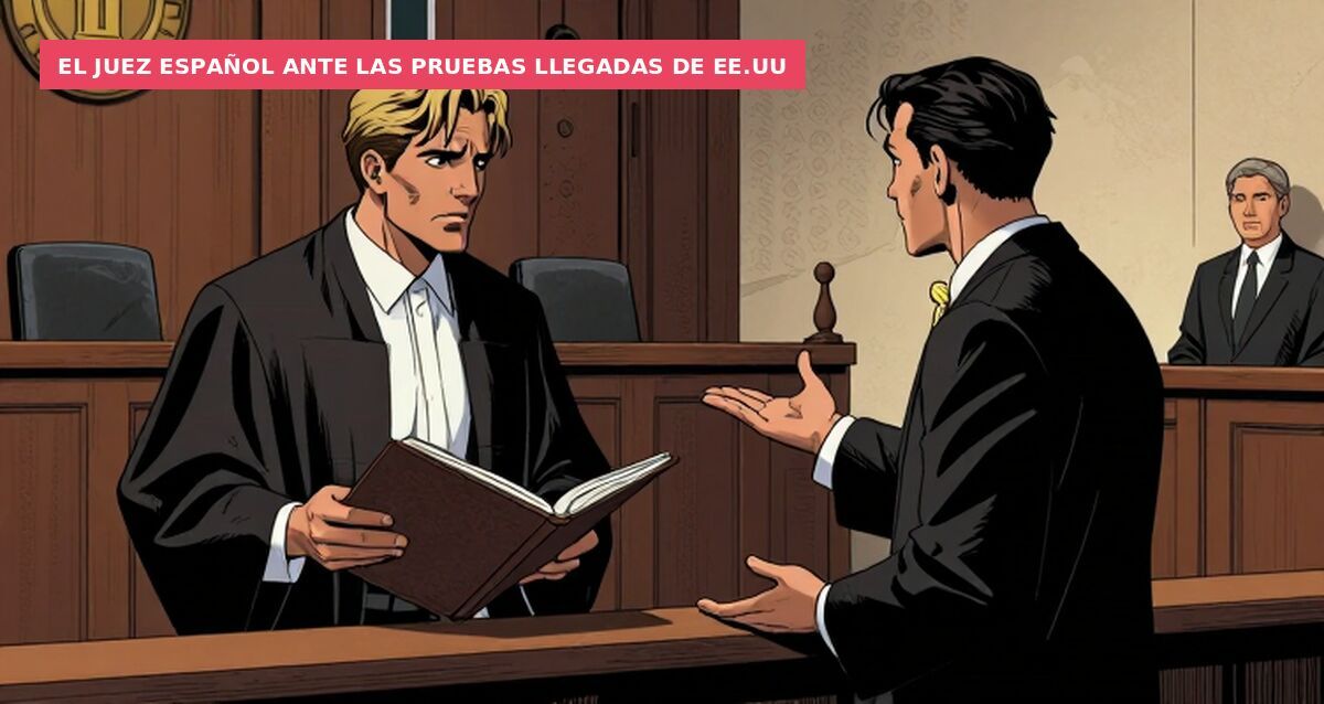 El juez español ante las pruebas llegadas de EE.UU