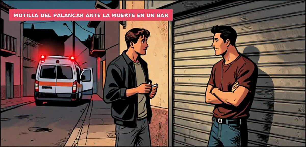 Motilla del Palancar ante la muerte en un bar