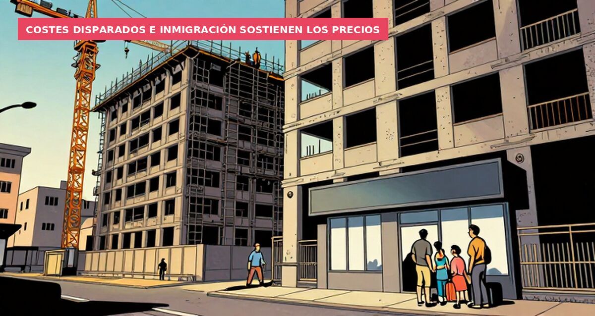 Costes disparados e inmigración sostienen los precios