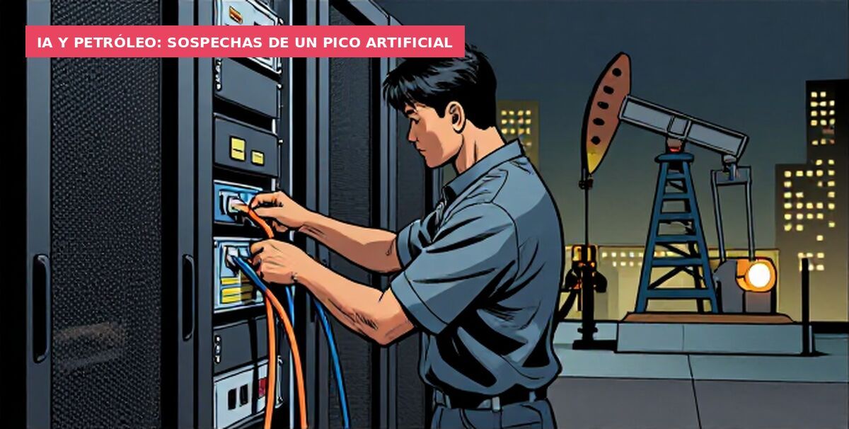IA y petróleo: sospechas de un pico artificial